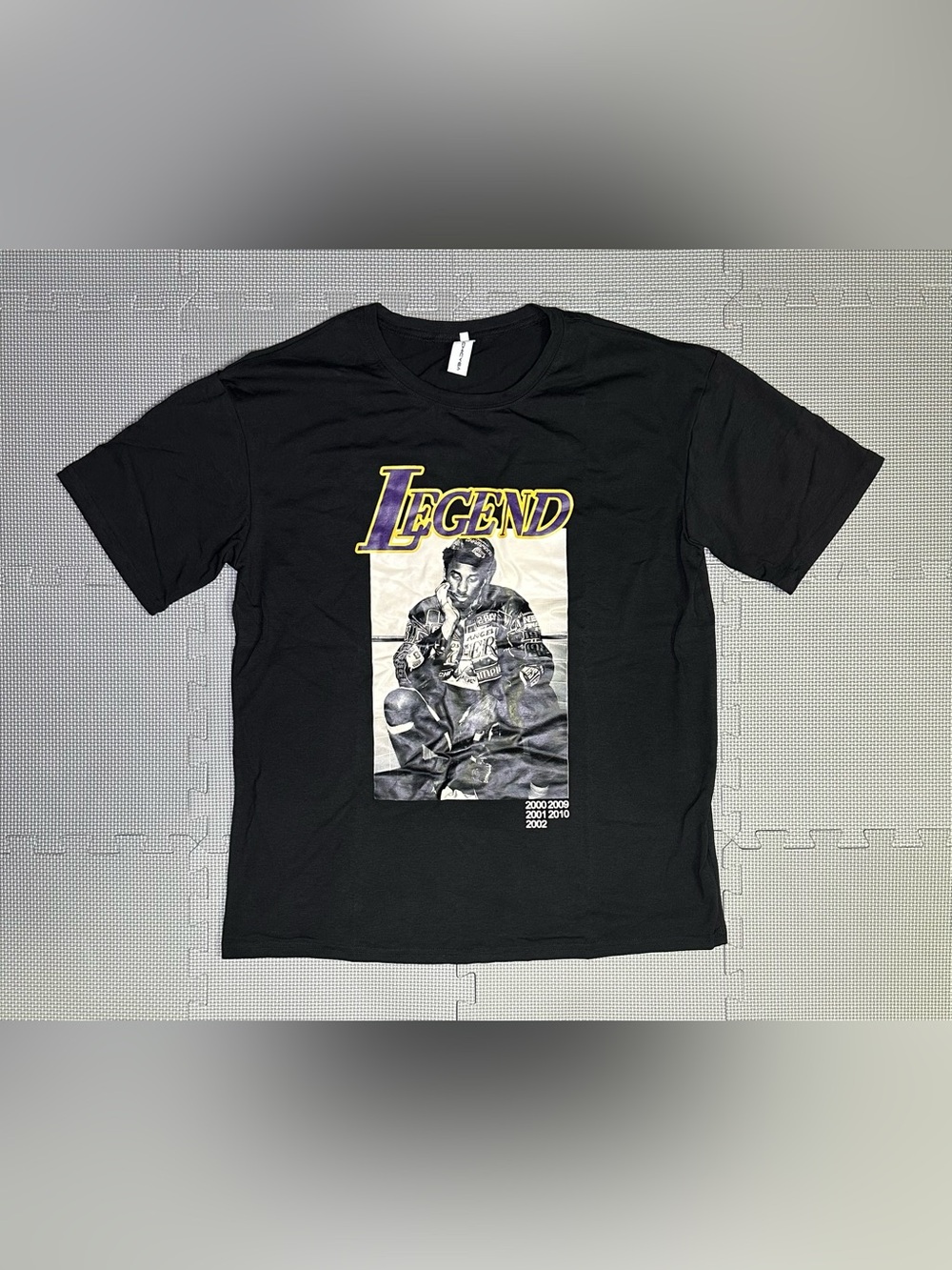 Kobe Bryant Black Mamba Graphic T-Shirt Men’s L NBA Legend Champions